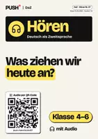 Vorschau - Arbeitsblätter - DaZ Hörverstehen: Was ziehen wir heute an? Kl. 4–6, mit Audio - Deckblatt