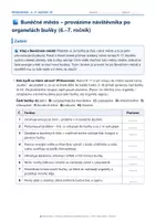 Náhled - 🏙️ Buněčné město – provázíme návštěvníka po organelách buňky (6.–7. ročník) - krycí list