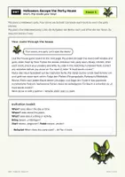 Vorschau - Arbeitsblätter - Halloween Escape Englisch Klasse 6 - Seite 1