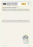 Vorschau - Arbeitsblätter - Lesetagebuch Gruselbuch Klasse 4 - Seite 2