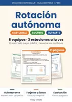 Vista previa - Unidades / Secuencias / Situaciones de Aprendizaje - Deportes alternativos 3.º ESO | Situación de aprendizaje: Colpbol, Ultimate y Castleball - Portada