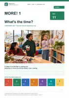 Vorschau - Stundenentwürfe - MORE! 1 Unit 11 (LP 2023) • ENGLIVA BUNDLE: What's the time? – Komplettpaket (7 Module) - Seite 3