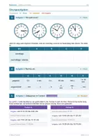 Vorschau - Arbeitsblätter - ZEIT – differenziert mit Lösungen - Seite 3