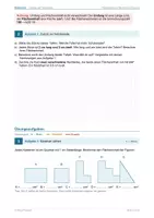 Vorschau - Arbeitsblätter - FLÄCHENINHALT RECHTECK UND QUADER – differenziert mit Lösungen - Seite 3
