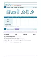 Vorschau - Arbeitsblätter - WÜRFEL UND QUADER – differenziert mit Lösungen - Seite 3