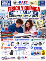 Vista previa - Refuerzo / NEE / Materiales de apoyo - Física y química bases ESO Método D.A.P.C - Portada