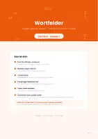 Vorschau - Arbeitsblätter - Wortfelder: sagen, gehen, sehen – treffende Verben finden für die 3. Klasse (Wortfeld sagen, Wortfeld gehen) - Deckblatt