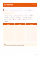 Vorschau - Arbeitsblätter - Wortfelder: sagen, gehen, sehen – treffende Verben finden für die 3. Klasse (Wortfeld sagen, Wortfeld gehen) - Seite 1