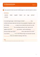 Vorschau - Arbeitsblätter - Wortfelder: sagen, gehen, sehen – treffende Verben finden für die 3. Klasse (Wortfeld sagen, Wortfeld gehen) - Seite 3