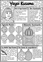 Vorschau - Unterrichtsreihen - Weihnachten | Winter | Kunst Kunstprojekt nach Yayoi Kusama Weihnachtskugeln Klasse 3-5 - Seite 2
