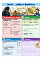 Vorschau - Arbeitsblätter - Wiener Klassik, Mozart Beethoven - Musik Klasse 7-9, Vertretungsstunde - Seite 3