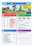 Vorschau - Arbeitsblätter - Leichtathletik, Disziplinen - Sport Klasse 5-7, Vertretungsstunde + Übungen - Seite 2