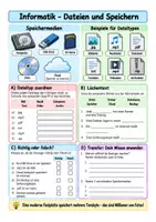 Vorschau - Arbeitsblätter - Hardware, Software - Informatik Klasse 5-6, Vertretungsstunde + Übungen - Seite 3