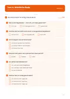 Vorschau - Arbeitsblätter - Lernzielkontrolle: Wörtliche Rede für die 3. Klasse (Redezeichen, Begleitsatz, Anführungszeichen) - Seite 3