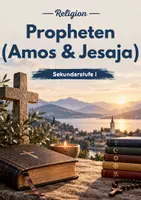 Vorschau - Arbeitsblätter - Propheten (Amos & Jesaja) – Gerechtigkeit - Deckblatt