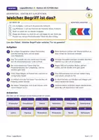 Vorschau - Spiele - Winter Legeplättchen | Worträtsel und Präteritum | 12 oder 24 Plättchen, 2 Stufen | LRS | Klasse 5–6 - Seite 1