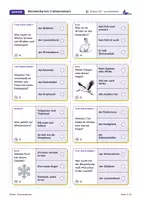Vorschau - Spiele - Winter Klammerkarten | Winterwissen und Präteritum | 32 Karten, 2 Stufen | LRS | Klasse 5–6 - Seite 3