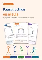 Vista previa - Juegos / Gamificación - Pausas activas para el aula de Primaria: 40 tarjetas sin material (descansos activos) - página 1