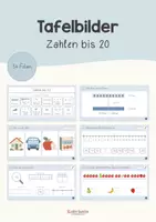 Vorschau - Präsentationen/Tafelbilder - Tafelbilder Zahlen bis 20 – Klasse 1 - Deckblatt