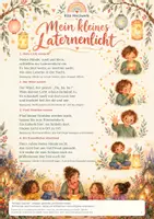 Vorschau - Spiele - Mein kleines Laternenlicht – Fingerspiel zur Lichterzeit für die Kita ab 3 Jahren - Seite 1