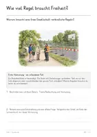 Vorschau - Unterrichtsreihen - Regeln, Gesetze & Rechtsstaat – Große Lernwerkstatt Politik & Wirtschaft | Gewaltenteilung, Demokratie, Gesetzgebung, Rechte und Pflichten, Verhältnismäßigkeit & Rechtssicherheit | Arbeitsblätter mit Lösungen - Seite 3
