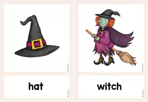 Vorschau - Bildkarten - Flashcards Halloween - Wort- und Bildkarten - Seite 3