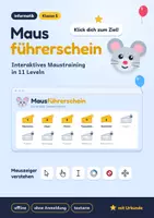 Vorschau - Arbeitsblätter - PC-Maus-Führerschein | Informatik 3/4/5 - Deckblatt