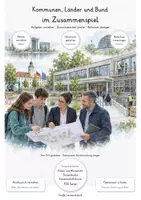 Vorschau - Unterrichtsreihen - Föderalismus & Verwaltung – 2 große PoWi-Lernwerkstätten & komplette Unterrichtseinheiten | Bund, Länder, Kommunen, Behörden, Bürokratie, digitaler Staat & E-Government | Arbeitsblätter mit Lösungen - Seite 1
