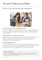 Vorschau - Unterrichtsreihen - Wie Gesetze entstehen – Große PoWi-Lernwerkstatt zum Gesetzgebungsverfahren | Bundestag, Bundesrat, drei Lesungen, Ausschüsse, Gesetzesinitiative & Vermittlungsausschuss | Unterrichtseinheit mit Arbeitsblättern & Lösungen - Seite 3