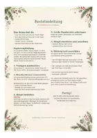 Vorschau - Mal- und Bastelvorlagen - Adventskalender Das Wunder vom Winterwald in 24 Kapiteln - Seite 1