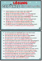Vorschau - Aufgabenkarten - Ein Wort zu viel – Gefühle & Emotionen | 16 Sätze | 2-fach differenziert | Deutsch & DaZ - Seite 3