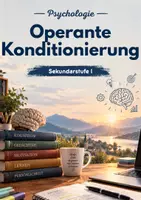 Vorschau - Arbeitsblätter - Operante Konditionierung – Skinner & Thorndike - Deckblatt