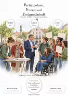 Vorschau - Unterrichtsreihen - Partizipation, Protest & Zivilgesellschaft – Große PoWi-Lernwerkstatt | Politische Beteiligung, Demonstrationen, Petitionen, Bürgerinitiativen, soziale Bewegungen & ziviler Ungehorsam | Arbeitsblätter mit Lösungen - Deckblatt