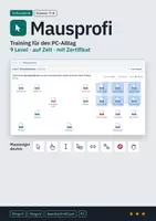 Vorschau - Arbeitsblätter - Mausprofi – interaktives Maus- und PC-Training - Deckblatt