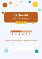 Vorschau - Arbeitsblätter - Rechenfit Klasse 4 - Zahlen bis 1 Million - Seite 1