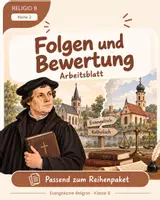 Vorschau - Unterrichtsreihen - RELIGIO 8 – Folgen der Reformation | Luther kritisch beurteilen - Deckblatt