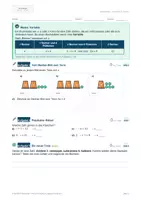 Vorschau - Arbeitsblätter - Variablen & Terme – 6 Stunden Arbeitsblätter mit Zaubertrick-Einstieg, Hilfekarten & Lösungen (Niveau 1, Mathe Klasse 7/8) - Seite 3