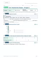Vorschau - Test - Test Hookesches Gesetz – 4 Versionen (Gruppe A/B, 2 Niveaus) mit Erwartungshorizont & Notenschlüssel - Seite 3