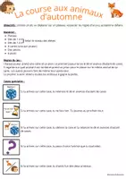 Aperçu - Apprentissages en autonomie - Jeu plateau - Automne 🍂 - Page 1