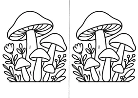 Aperçu - Feuilles d'exercices - Cahier coloriage période 2 - Automne et Noël - Page 2