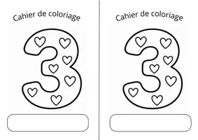 Aperçu - Jeux - Cahier coloriage Période 3 - Hiver ❄️ - Page 1