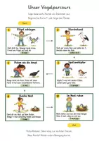 Vorschau - Arbeitsblätter - Heimische Vögel - Materialpaket für die Grundschule mit Lesekartei, Arbeitsblättern und Spielen - Seite 2