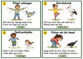Vorschau - Arbeitsblätter - Heimische Vögel - Materialpaket für die Grundschule mit Lesekartei, Arbeitsblättern und Spielen - Seite 3