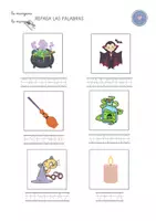 Vista previa - Unidades / Secuencias / Situaciones de Aprendizaje - LECTOESCRITURA HALLOWEEN - página 3