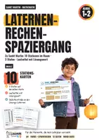 Vorschau - Arbeitsblätter - Rechenspaziergang Sankt Martin Mathe Klasse 1/2: 10 Stationen in 3 Stufen - Deckblatt