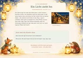 Vorschau - Bildkarten - Ein kleines Licht für alle – Mitmachgeschichte übers Teilen | Bildkarten & Legefiguren für die Lichterzeit - Seite 2