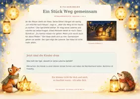 Vorschau - Bildkarten - Ein kleines Licht für alle – Mitmachgeschichte übers Teilen | Bildkarten & Legefiguren für die Lichterzeit - Seite 3