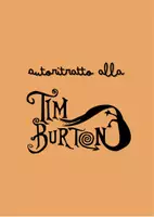 anteprima - Materiale per pittura e bricolage - Autoritratto alla Tim Burton - attività di arte per Halloween - Pagina di copertina