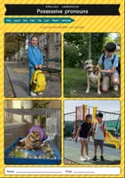 Vorschau - Arbeitsblätter - Possessive pronouns – mine, yours, whose? (A1) - Deckblatt