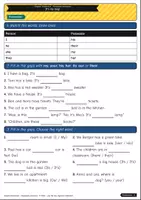Vorschau - Arbeitsblätter - Possessive pronouns – mine, yours, whose? (A1) - Seite 2